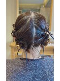 ねじねじヘアセット^ ^