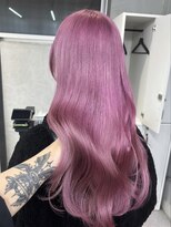 ハロ(Halo)&nbsp;ハイトーンピンク/ハイトーンロングヘア/ブリーチ/韓国