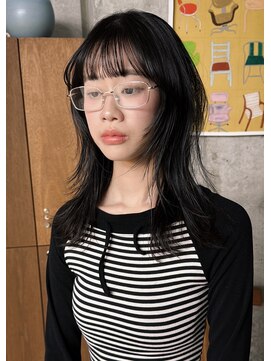 ウクク(UCUCU) 暗髪×ザクザクlayer