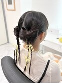 リボンヘア