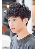 【MENSElsa】刈り上げシャドウパーマ