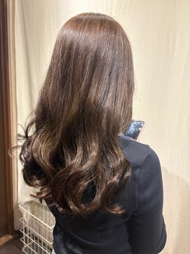 ココカラヘアー ニコ(cococara hair nico) 透明感カラー/オリーブカラー