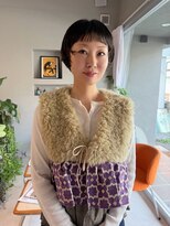 ホヌン 茅ヶ崎(Honnun)&nbsp;オン眉×お洒落コンパクトショート/茅ヶ崎