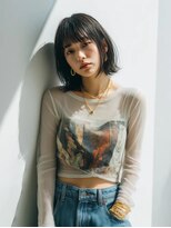 ロッソ ヘアアンドスパ 北千住店(Rosso Hair&SPA)&nbsp;レイヤーボブ×外ハネスタイル【北千住】