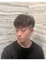 トリム 渋谷(trim.) ツーブロックショートスタイル
