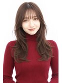 ひし形/モテ髪/20代/30代/くびれミディアム/パーマ