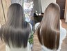 史上最高のうる艶髪へ!シングルカラー+カスタマイズトリートメント10500～円