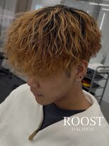 ルースト 八王子店(ROOST)&nbsp;MEN'SHAIR/ツイストパーマ/ハイトーン/眉毛/八王子