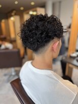 ティア ヘアデザイン(Theia hair design)&nbsp;フェード　× スパイラルパーマ