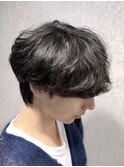 シャドウパーマ　韓国風パーマ　ルーズパーマ