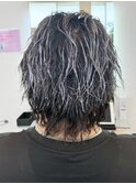 宇都宮メンズカットメンズパーマ波巻きスパイラルパーマツイスパ
