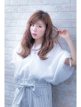 エルデ ナインズ ヘアー スタンド 川口店(elde 9's HAIR STAND) 小顔&フェアリーグレージュの大人かわいい切りっぱなしボブ