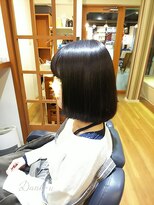 ヘアー ダンクユー(hair Dank u) ナチュラル矯正ボブ