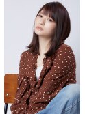 【Aina 銀座】ストレートが可愛い楽チンヘアー