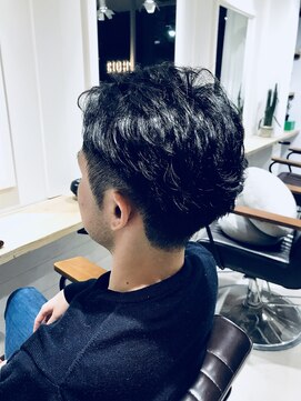 エイトタマプラ たまプラーザ店(EIGHT tamapla) EIGHTたまプラ】デザインカラー_切りっぱなしボブ