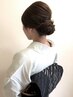 訪問着着付け＋3種セレクトヘアセットヘアセット　¥8000