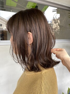 ヘアーワークスヴィクサス 諫早店(HAIR WORKS VIXUS) 【VIXUS 持永早紀子】大人エアリーボブ