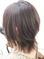 シェルビー 新宿(SHELBe)&nbsp;シルキーベージュ×ハッシュカット[新宿/髪質改善/ヘッドスパ]