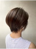 【30代40代50代】 ミニウルフヘア★白髪染め  Mplusミズイデ