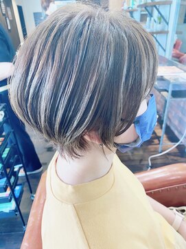ヘアスタジオ ガロウ(hair stuido garou) 骨格補正ショートボブ