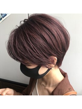 ウェイアイアム(way I am) ショート×カシスピンク