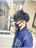 無造作束感ゆるめツイストツーブロックマッシュ【BLAZE 大庭】