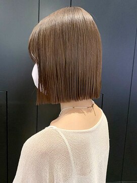 アイティーバイアルバム 下北沢店(IT by ALBUM) ボブマロベージュ_ショコラベージュボブルフ_ba343231
