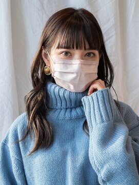 アフロート ギンザ(AFLOAT GINZA) 【白川】20代30代40代ぱっつん前髪波巻き23.2.5