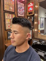 ヘアーデザイン スワロー(hair design Swallow) メンズ スキンフェード×クルーカット