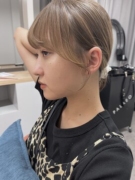 シア(sia) 韓国風顔まわりカット