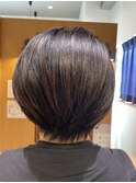 前下がりショートボブ