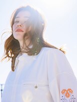 シロ 船橋(白silo) 外国人風コテ巻き/ウェーブヘア/かきあげ前髪/ロングレイヤー