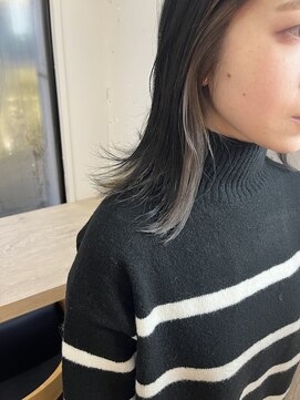 ヘアーワークス ヘルム 渋谷店(HAIR WORKS HELM) [HELM渋谷］イヤリングカラー