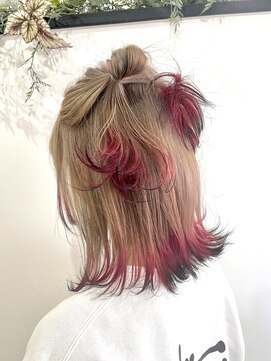 アムヘアー(A.M. hair) 裾カラー