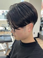 グッドタイムエフティフィフス 横浜西口(GoodTimes ft.fifth)&nbsp;センターパートニュアンスパーマワンカールパーマ韓国コンマヘア