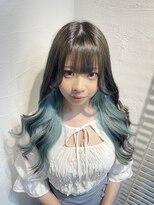 アジールヘア 池袋東口店(agir hair)&nbsp;夏デザインカラーくびれレイヤーカット☆池袋池袋東口目白