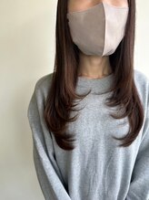 ラミール ヘアー ドレス(lamiell Hair Dress) レイヤースタイル/似合わせカット/ベージュカラー/