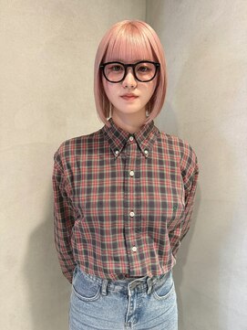 ペレ 梅田(PELE) 前髪/アンブレラカラー/こなれミディ/イメチェン/ウェーブパーマ