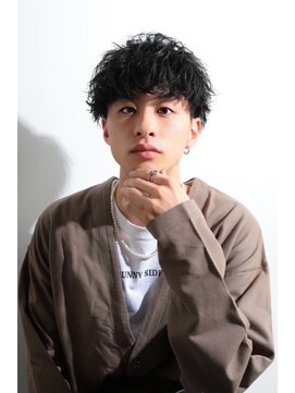 バース 河原町店(BIRTH) ツイストスパイラルパーマツイストパーマメンズマッシュパーマ