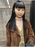 大人可愛ブリーチなしラベンダーカラー