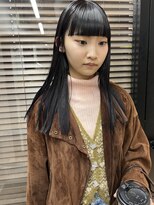 ヌープヘアーアイス(NUUP.hair ici)&nbsp;大人可愛ブリーチなしラベンダーカラー
