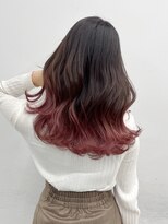 イース バイ アンブルリュクス 北千住(Ease by amble luxe)&nbsp;毛先カラー