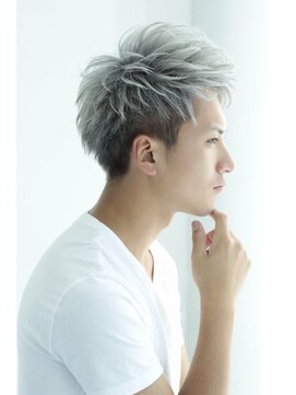 ハピネスフィール 宇治店(Happiness FEEL) ブリーチホワイトシルバーダブルカラーハイトーンバレイヤージュ