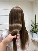髪質改善ストレート