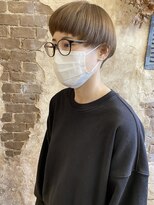マギーヘア(magiy hair)&nbsp;magiyhair【nico】初ブリーチカラーグレージュマッシュショート