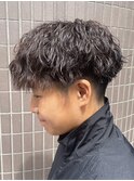 ニュアンスパーマ/ベリーショート/韓国マッシュ/松戸駅/men's