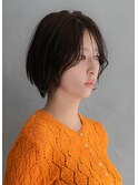 ワンカールショートボブ