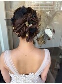 ブライダル洋装ヘアメイクセット 花嫁様向ヘアメイクセット