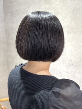 エンクス(enx) ミディアムヘア/暗めカラー/グランマッシュ/鶴ヶ峰SK93