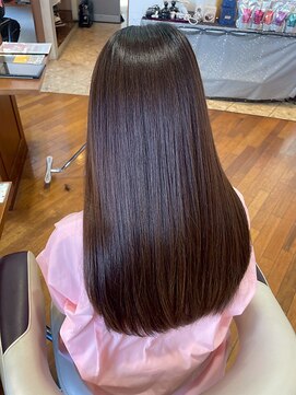 イーストハムヘッドショップ(EAST HAM head shop) 艶髪ストレート/髪質改善/美髪/ロング/深みブラウン